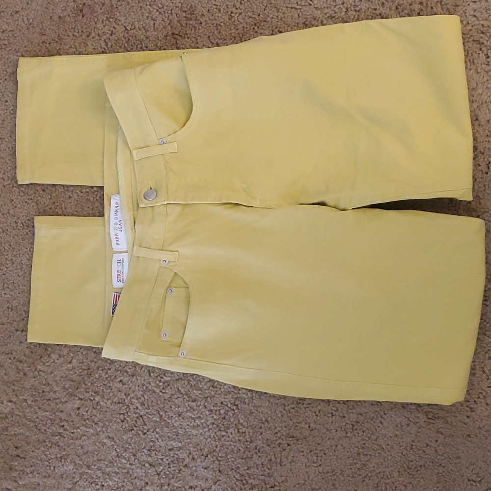 Lime yellow size 4 Fabrizio Gianni Jeans